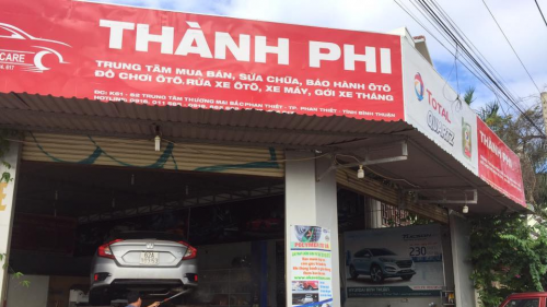 Bình Thuận: Đại lý dầu Wolver - Garage Thành Phi